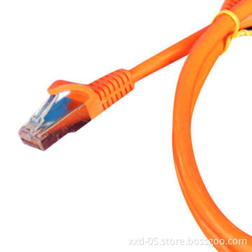 FTP 26AWG PVC Jacket, 8P8C RJ45 Connector, BC Stranded Conductor Twisted Pair Cat5e Patch Cord